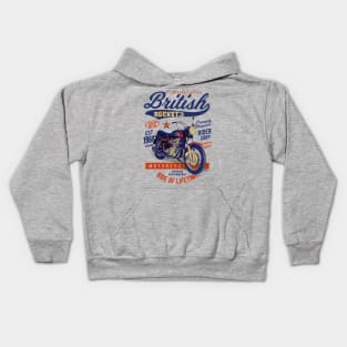 Gorgeous BSA Rocket 3 British Motorcycle Classic Kids Hoodie